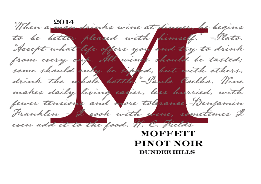 2018 Moffett Pinot Noir - Dundee Hills, Terrarossa Vineyard MAIN
